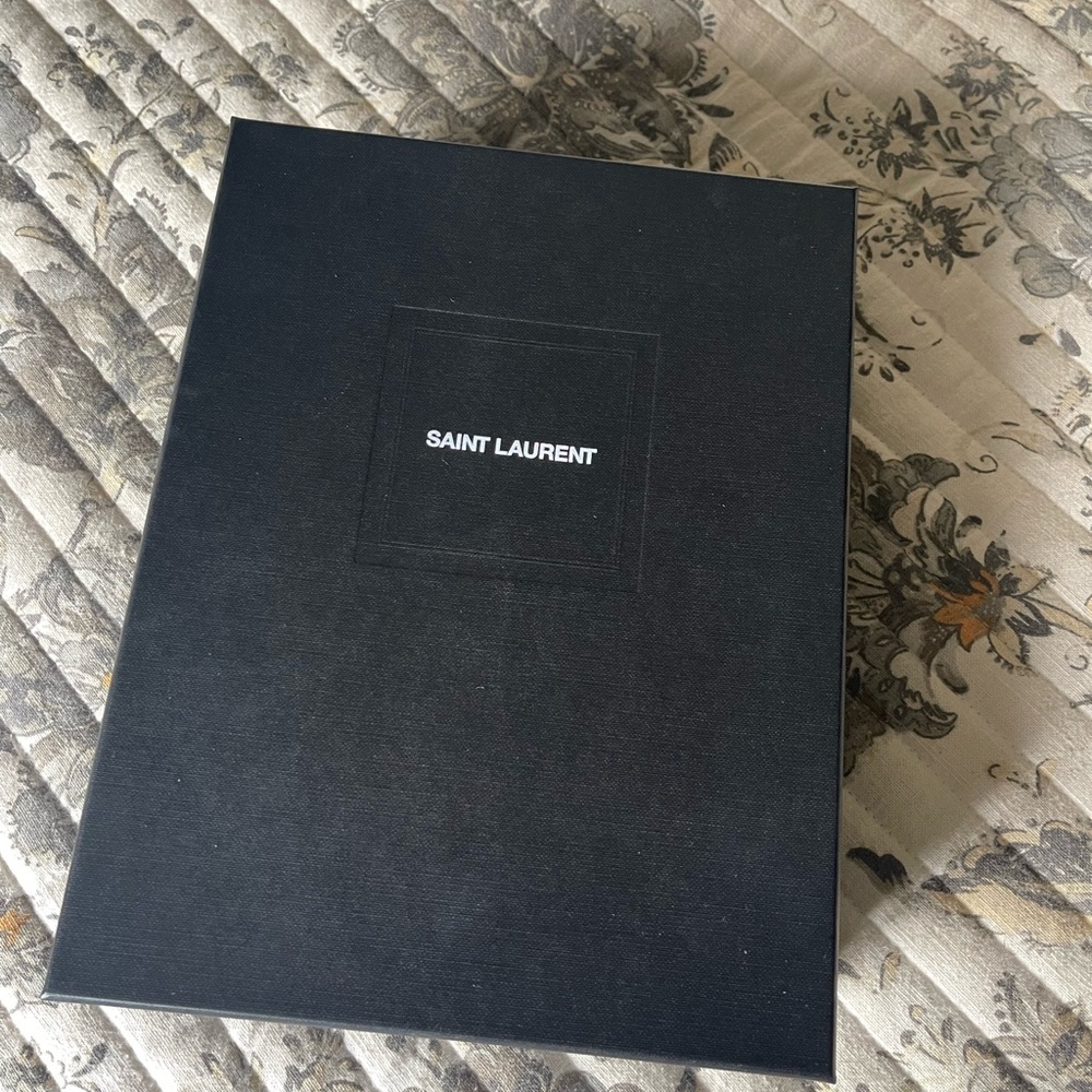 Authentic YSL Uptown Bag- Stone color